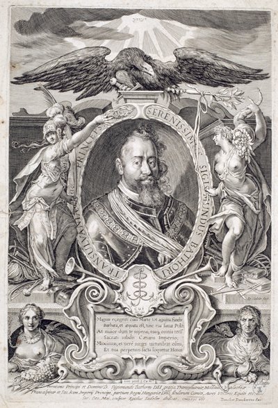 Sigismund Bathory (1572-1613) 1607 von Aegidius Sadeler or Saedeler